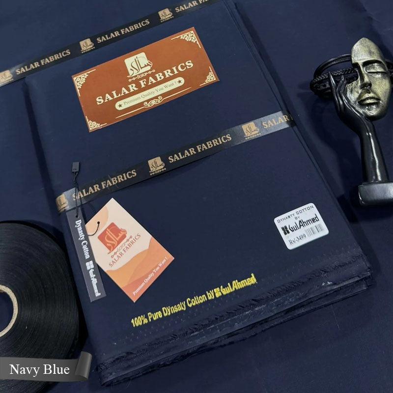 Dynasty Cotton Navy Blue