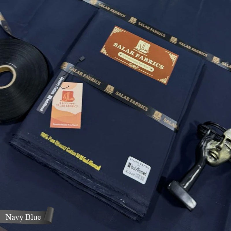 Dynasty Cotton Navy Blue