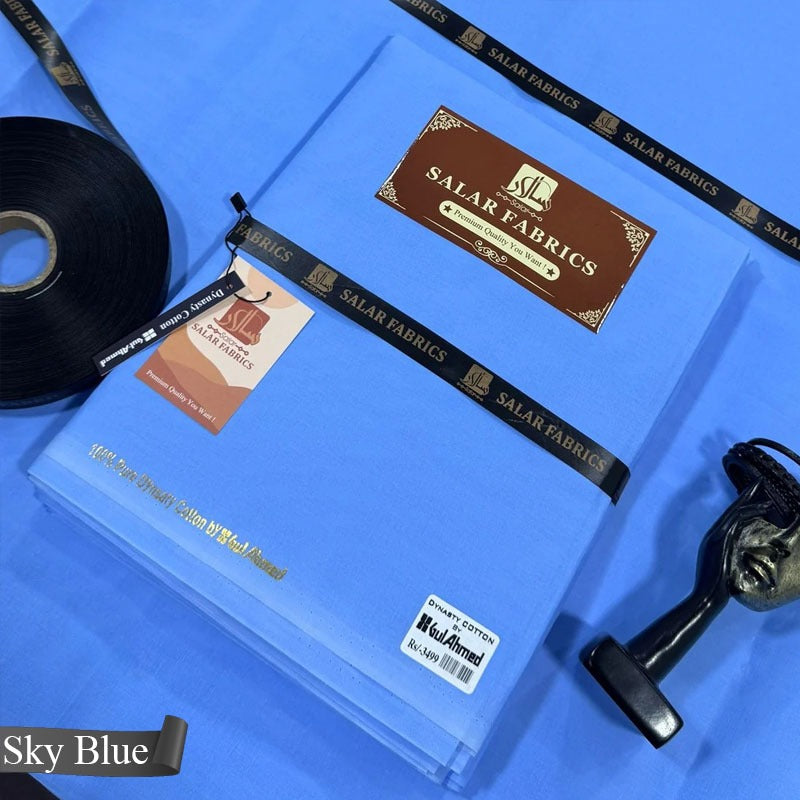 Dynasty Cotton Sky Blue
