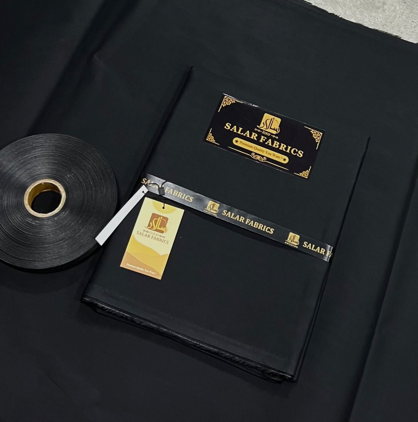 Dynasty Cotton Jet Black