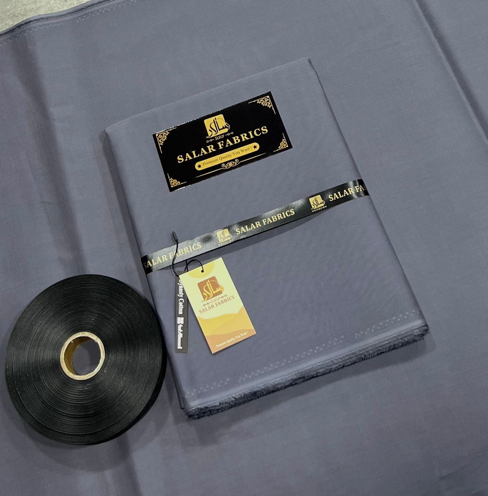 Dynasty Cotton Smoke Grey