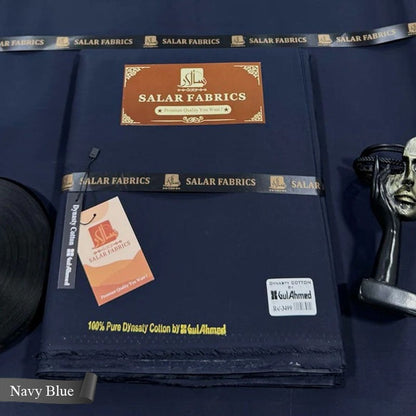 Dynasty Cotton Navy Blue