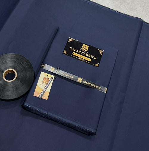 Dynasty Cotton Navy Blue