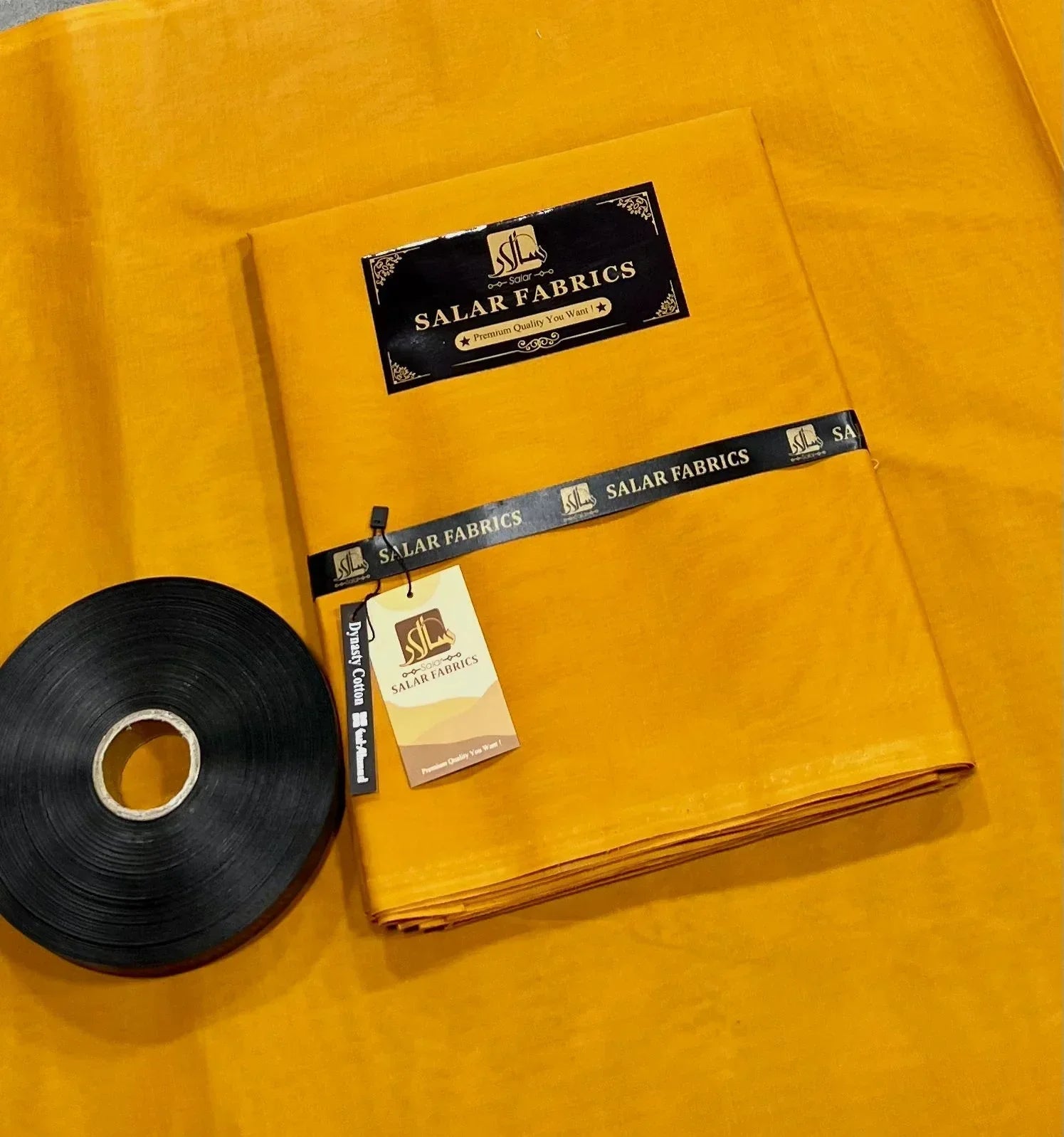 Dynasty Cotton Golden Mastrd - Salaar Fabrics