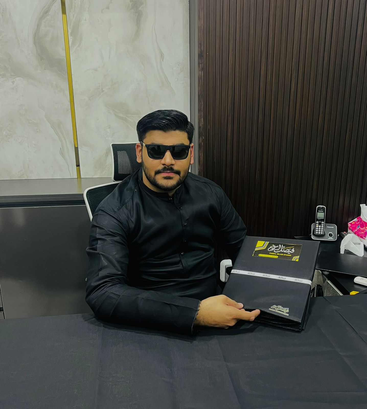 Dynasty Cotton Jet Black