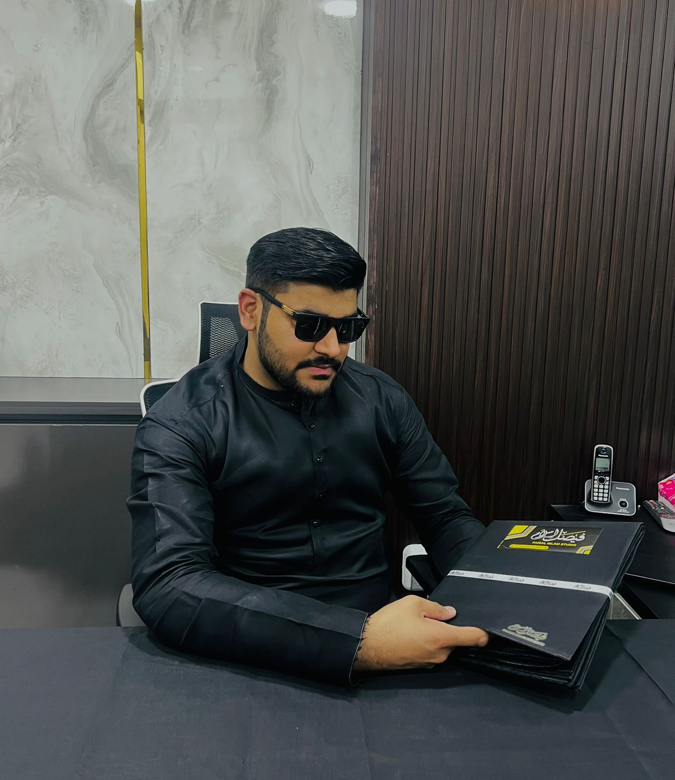 Dynasty Cotton Jet Black